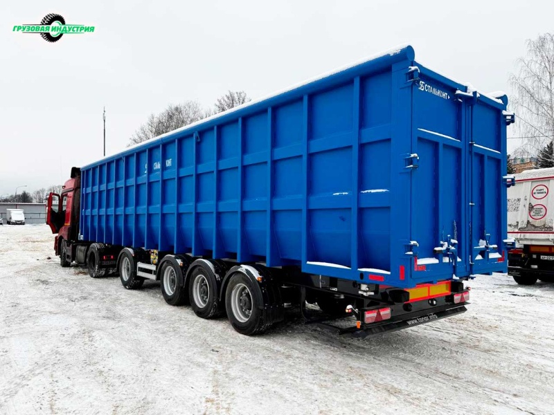 Отгрузка полуприцепа ломовоза Тонар GINF 9989 в Санкт-Петербург Отгрузка полуприцепа ломовоза Тонар GINF 9989 в Санкт-Петербург